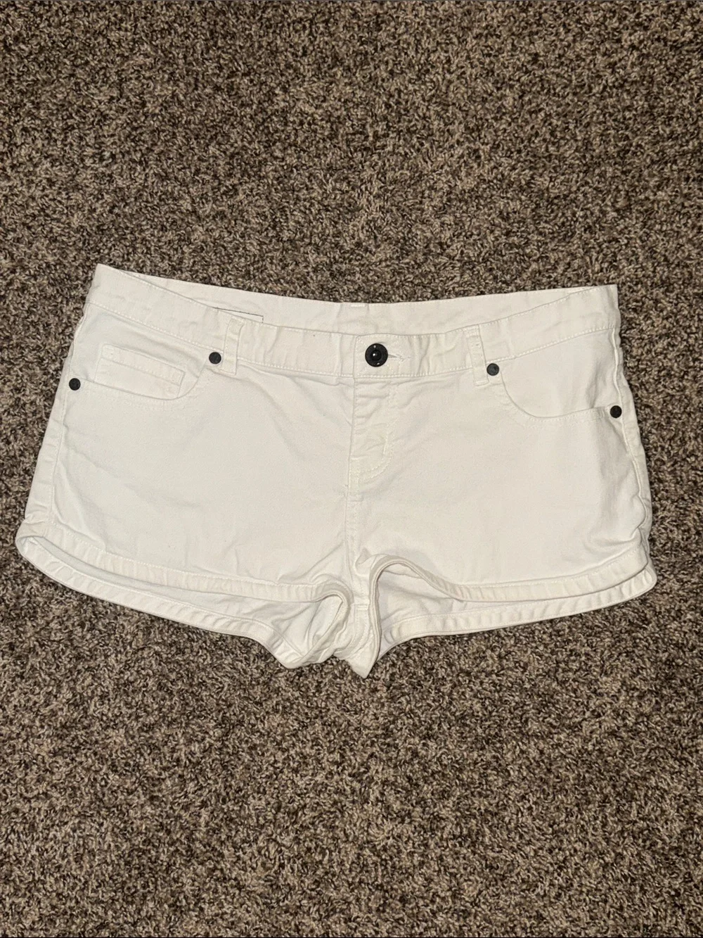 Hurley White Women's Denim Shorts size 29